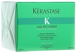 Fragrances, Perfumes, Cosmetics Strengthening Hair Mask - Kerastase Age Recharge Masque