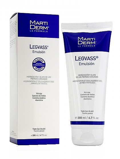 Repairing Foot Emulsion - Martiderm Legvass Emulsion — photo N3