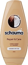 Conditioner - Schwarzkopf Schauma Repair & Care Conditioner With Coconut — photo N1