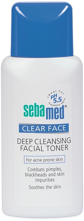 Deep Cleansing Toner - Sebamed Clear Face Deep Cleansing Facial Toner — photo N5