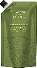 Liquid Hand Soap "Coriander & Lime Leaves" - Scottish Fine Soaps Naturals Coriander & Lime Leaf Hand Wash (refill) — photo N4