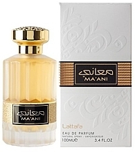 Fragrances, Perfumes, Cosmetics Lattafa Perfumes Ma'ani - Eau de Parfum