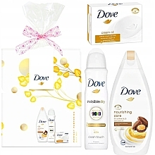 Fragrances, Perfumes, Cosmetics Set - Dove Nurturing Ritual (sh/gel/250ml + deo/150ml + soap/100g)