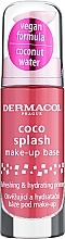 Fragrances, Perfumes, Cosmetics Makeup Base - Dermacol Coco Splash Make-up Base