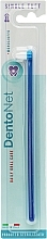 Fragrances, Perfumes, Cosmetics Single Tuft Toothbrush "Dentonet", blue - Dentonet Pharma