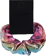 Fragrances, Perfumes, Cosmetics Scrunchie, colourful, reflective - Lolita Accessories Holo