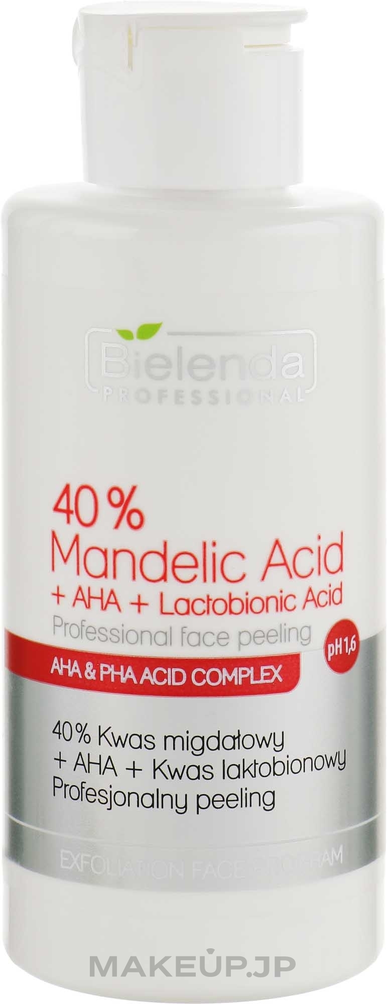 Professional Peeling "40% Mandelic Acid + AHA + Lactobionic Acid" - Bielenda Professional Exfoliation Face Program 40% Mandelic Acid + AHA + Lactobionic Acid — photo 150 g