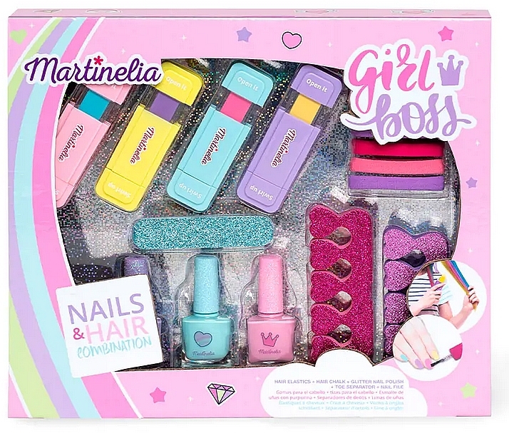 Beauty Set - Martinelia Nails & Hair Combination Set — photo N1