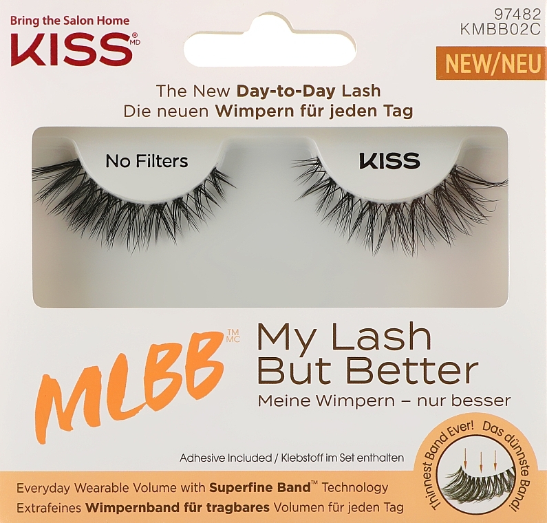 False Lashes - Kiss My Lash But Better No Filters — photo N1