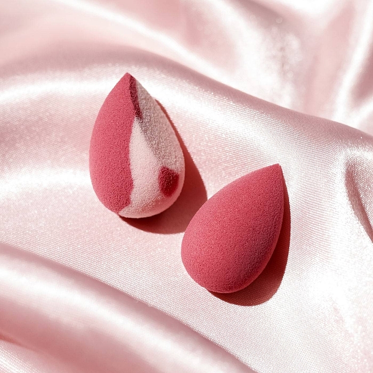 Sponge Set, mini berry/mini slanted pink-berry - Boho Beauty Bohoblender Berry Mini + Pinky Berry Mini Cut — photo N17