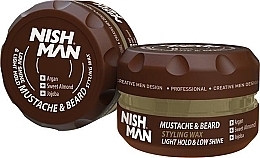 Fragrances, Perfumes, Cosmetics Beard & Mustache Styling Balm - Nishman Beard & Mustache Styling Balm