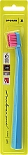 Fragrances, Perfumes, Cosmetics Tooth Brush 'X', soft, blue-pink - Spokar X