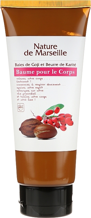 Body Balm with Goji Berries and Shea Butter Scent - Nature de Marseille — photo N1