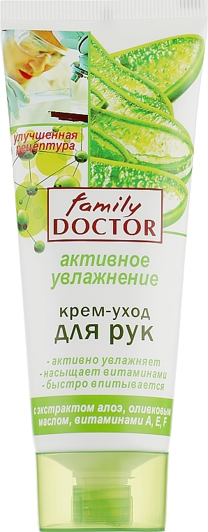 Hand Care Cream "Active Hydration" - Family Doctor — photo N2