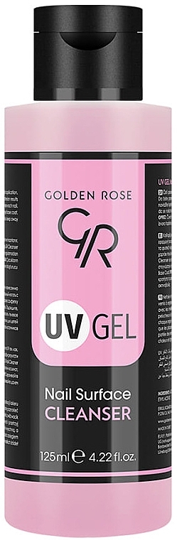 Nail Degreaser - Golden Rose UV Gel Nail Surface Cleanser — photo N1