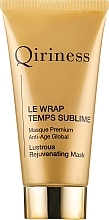 Fragrances, Perfumes, Cosmetics Anti-Aging Rejuvenating Mask - Qiriness Le Wrap Temps Sublime Masque Premium Anti-Age Global