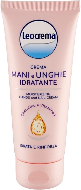 Hand & Nail Cream - Leocrema Moisturizing Hands And Nail Cream — photo N1