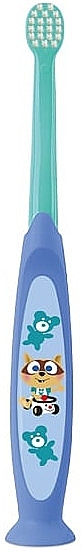 Baby Toothbrush, 0-2 years old, blue - Elgydium Baby Souple Soft — photo N2
