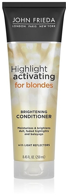 Moisturizing Activating Conditioner - John Frieda Sheer Blonde Highlight Activating Moisturising Conditioner — photo N2