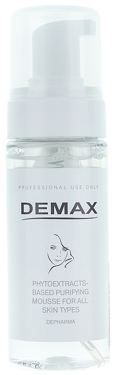 Plant Extract Cleansing Mousse for All Skin Types - Demax Purifiers and Tonics Cleansing Mousse On Basis Of Medicinal Herbs — photo N2