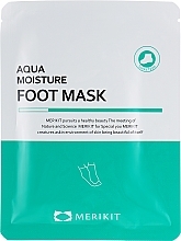 Fragrances, Perfumes, Cosmetics Moisturizing Foot Mask - Merikit Aqua Moisture Foot Mask