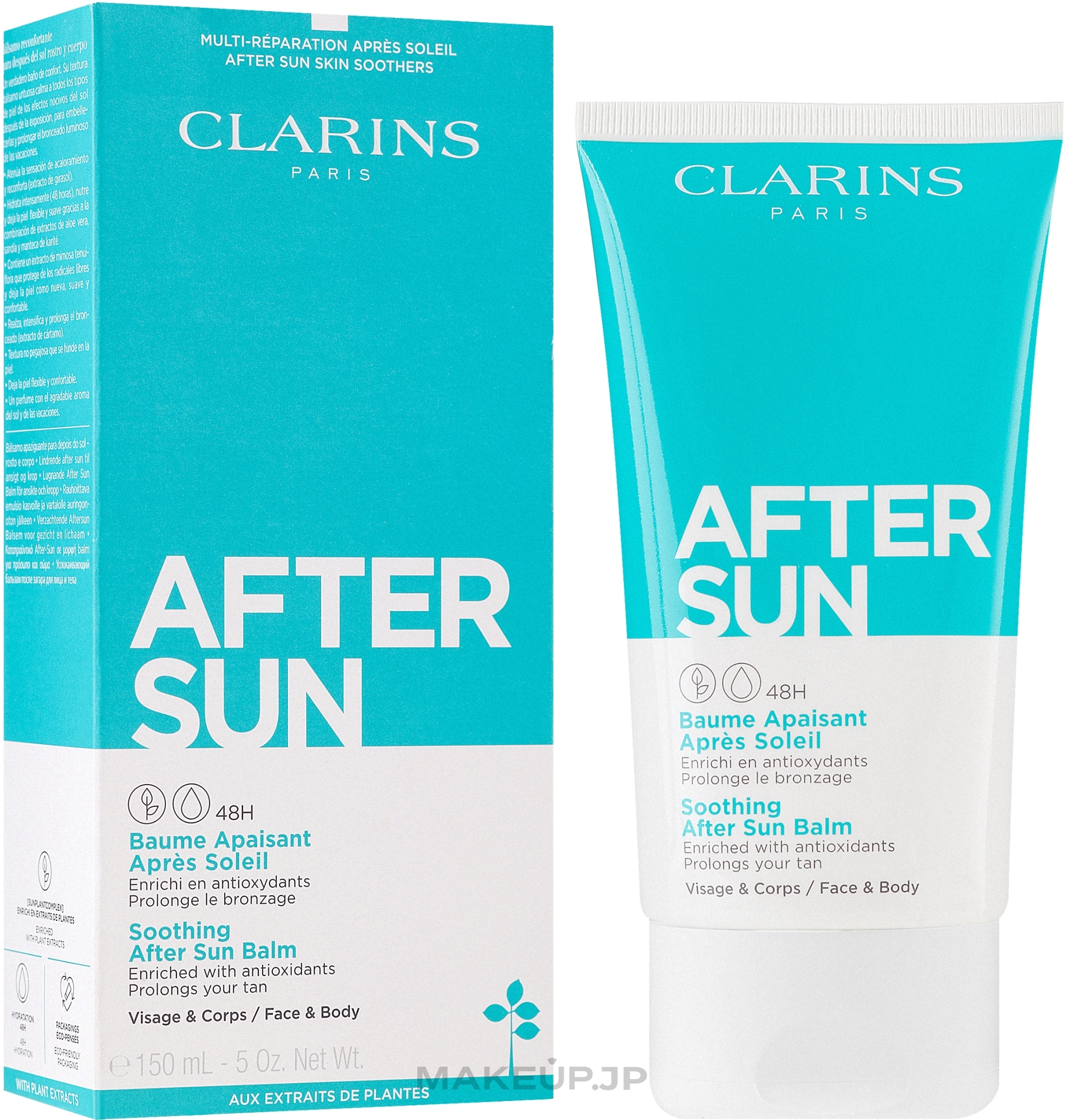 Face & Body Soothing After Sun Balm - Clarins Soothing After Sun Balm 48H — photo 150 ml