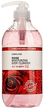 Fragrances, Perfumes, Cosmetics Shower Gel - Lebelage Rose Moisturizing Body Cleanser