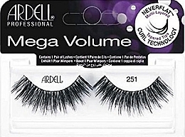 False Lashes - Ardell Mega Volume 251 Black — photo N7