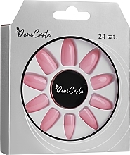 Fragrances, Perfumes, Cosmetics False Nails 6680, nude pink - Deni Carte Pink Nude