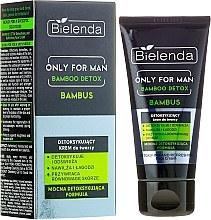 Fragrances, Perfumes, Cosmetics Cleansing Face Cream - Bielenda Only For Men Bamboo Detox Cream