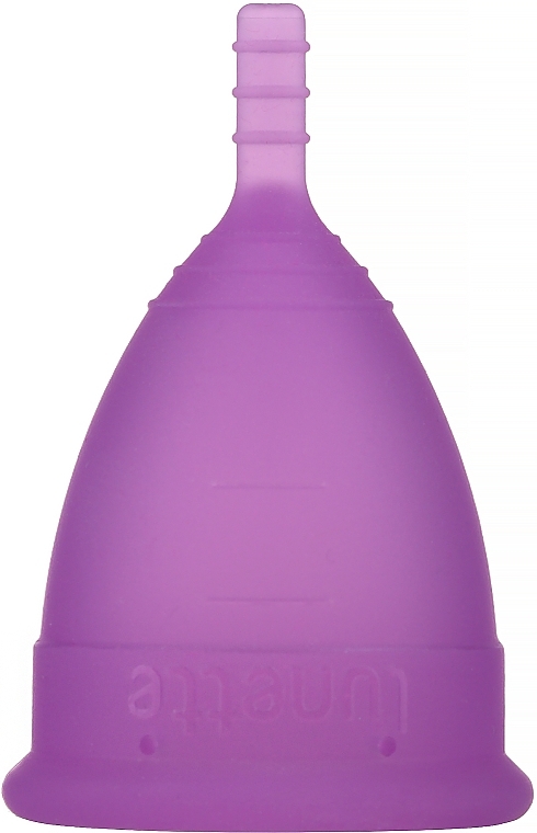 Menstrual Cup, variant 2, lilac - Lunette Reusable Menstrual Cup Purple Model 2 — photo N2