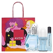 Fragrances, Perfumes, Cosmetics Avon Perceive - Set (edp/50ml + deo/roll/50ml + edp/mini/10ml)