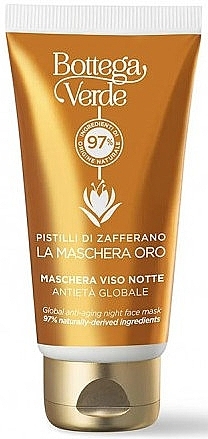 Night Face Mask - Bottega Verde Pistols Di Zafferano Night Face Mask — photo N1