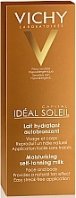 Moisturizing Face & Body Milk - Vichy Ideal Soleil Self Tanner Face and Body Moisturising Milk — photo N2