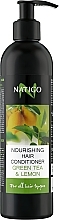 Nourishing Green Tea & Lemon Conditioner - Natigo Nourishing Hair Conditioner Green Tea & Lemon — photo N1