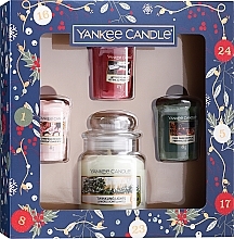 Fragrances, Perfumes, Cosmetics Set - Yankee Candle Christmas Candle Gift Set (candle/3x49g + candle/3x104g)