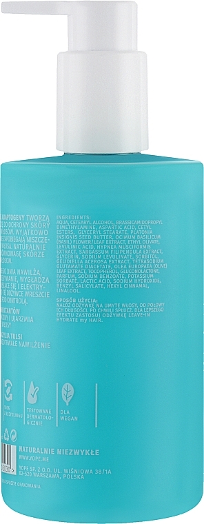 Moisturizing Hair Conditioner - Yope Hydrate — photo N8