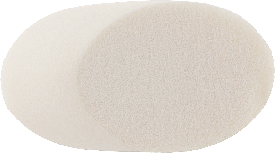 Makeup Sponge CS062WB, cut cylinder, white + beige - Cosmo Shop Sponge — photo N15