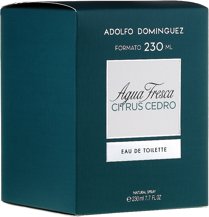 Adolfo Dominguez Agua Fresca Citrus Cedro - Eau de Toilette — photo N3