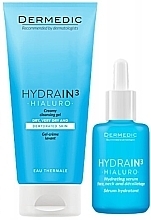 Set - Dermedic Hydrain 3 Hialuro (serum/30ml + cl/gel/25ml) — photo N2