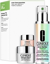 Fragrances, Perfumes, Cosmetics Set - Clinique Even Tone Essentials Set (serum/50ml + eye/cr/5m + f/cr/15ml)