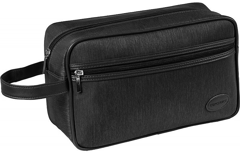 Men's Cosmetics Bag 'Casual', 99281, black - Top Choice  — photo N1