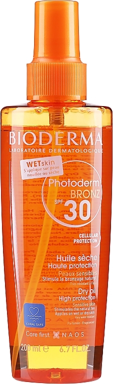 Dry Sun Oil - Bioderma Photoderm Bronz Dry Oil SPF 30  — photo N6