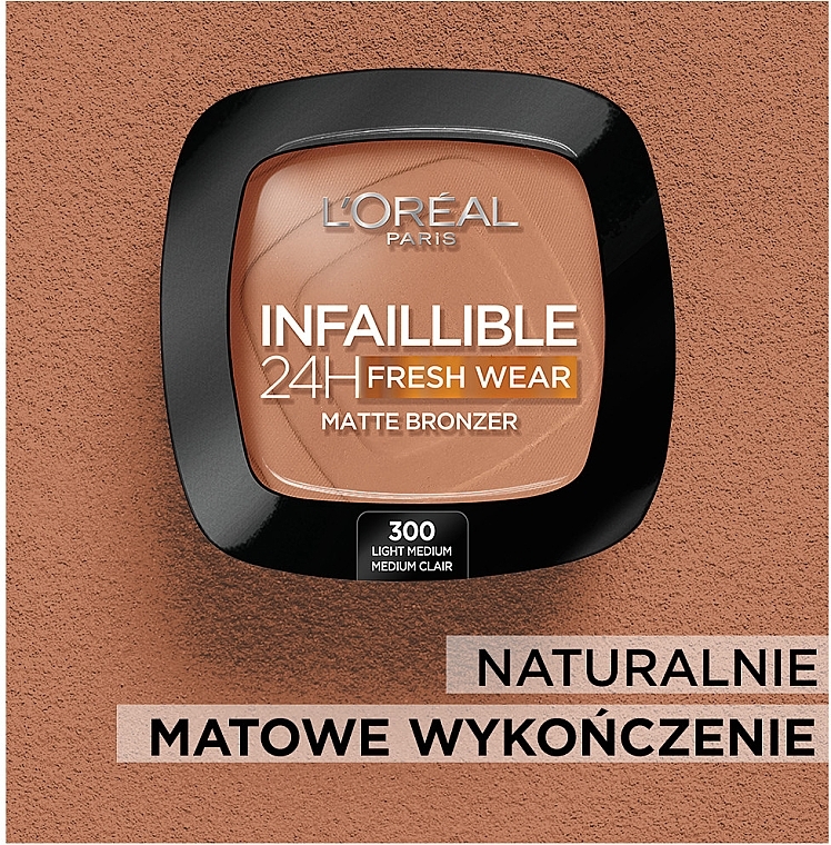 Bronzing Powder - L'Oreal Paris Infallible 24h Freshwear Bronzer — photo N5