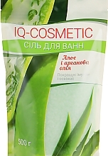 Aloe & Argan Oil Bath Salt - IQ-Cosmetic — photo N2