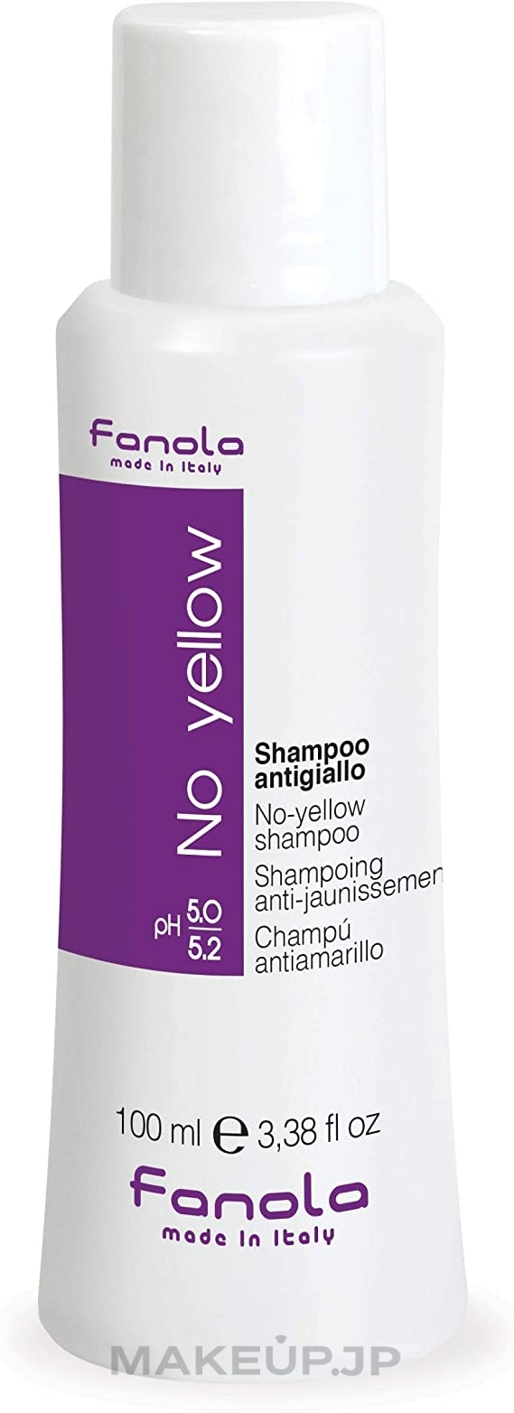 Anti-Yellow Shampoo - Fanola No-Yellow Shampoo — photo 100 ml