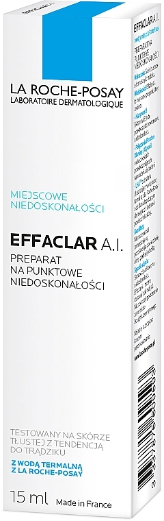 Targeted Imperfection Corrector - La Roche-Posay Effaclar A.I. Targeted Imperfection Corrector — photo N2