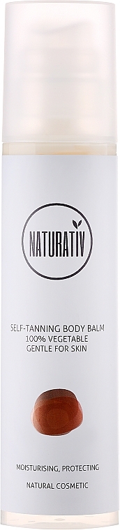 Body Tanning Lotion - Naturativ Sun Self-Tanning Body Balm — photo N6