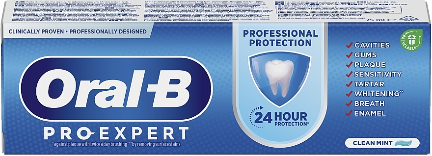Fresh Mint Toothpaste - Oral-B Pro-Expert Professional Protection Toothpaste Fresh Mint — photo N18