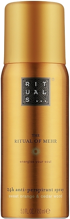 Deodorant Antiperspirant - Rituals The Ritual of Mehr Anti-Perspirant Spray — photo N1